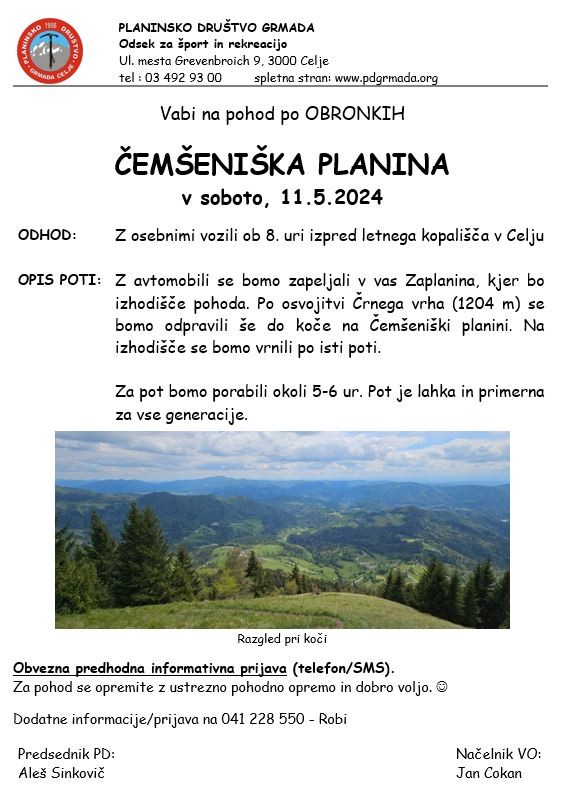 Čemšeniška planina